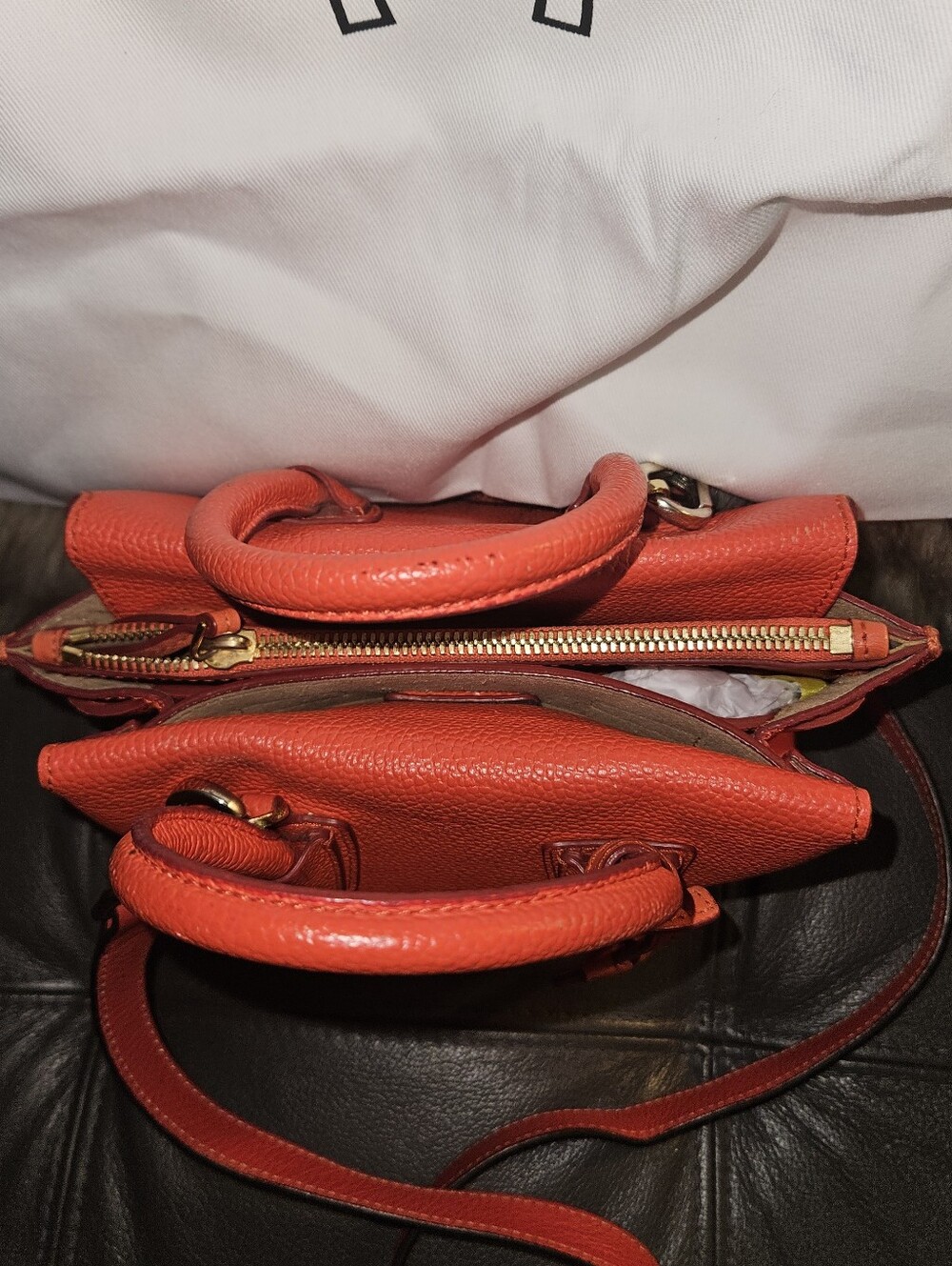 MCM Mini Top-Handle Satchel with Strap - Picture 4 of 10